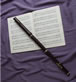 G.A. Rottenburgh Baroque Flute in D A=415 Hz